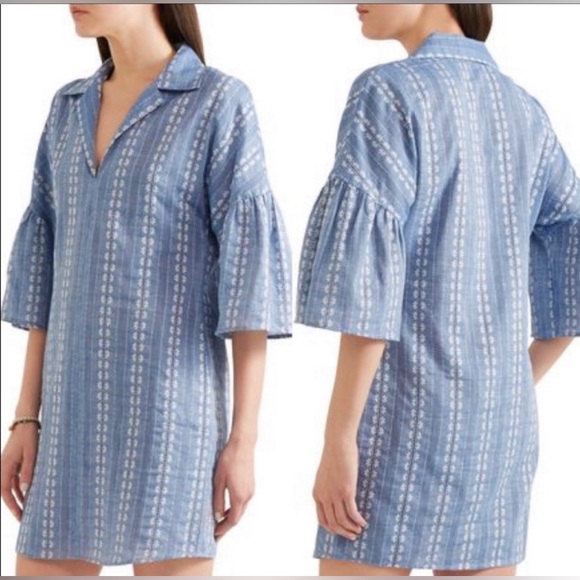 Splendid Chambray Dolman Sleeve Dress - Picture 2 of 9